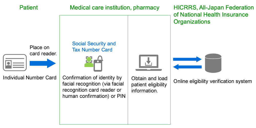 System of online eligibility verification